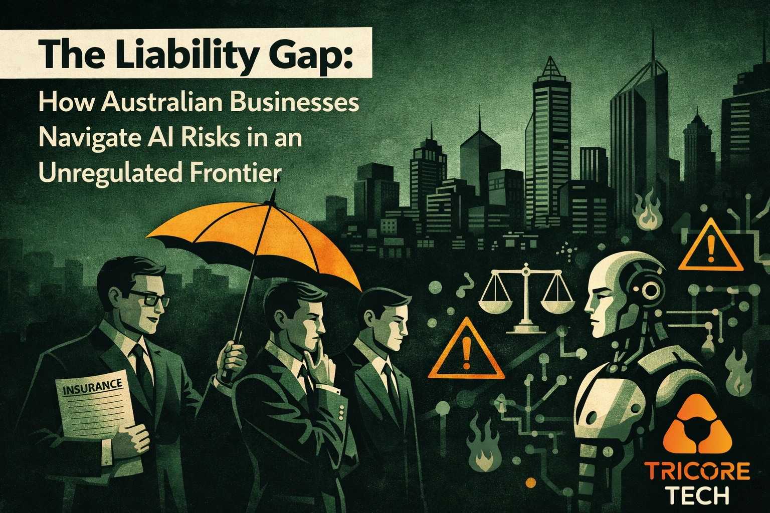 How Australian Businesses Navigate AI Risks AI Insurance : The Liability Gap